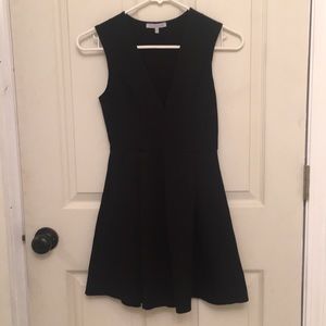 Black mini dress